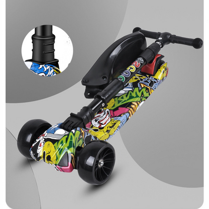 Children's Scooter Three-in-one Wheel