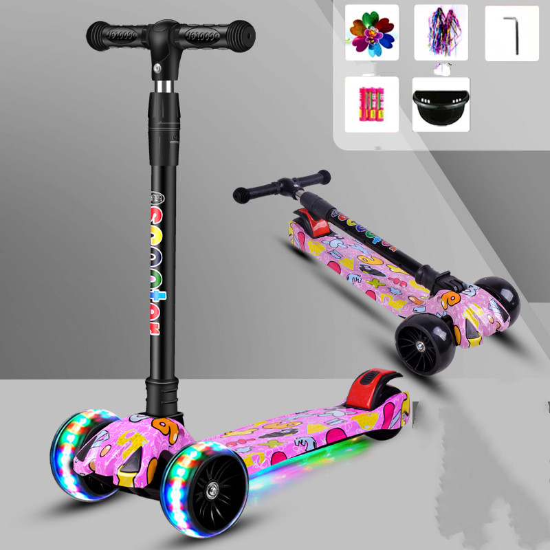 Children's Scooter Three-in-one Wheel